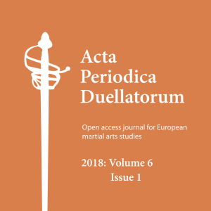 Acta Periodica Duellatorum - 2018: Volume 6 Issue 1